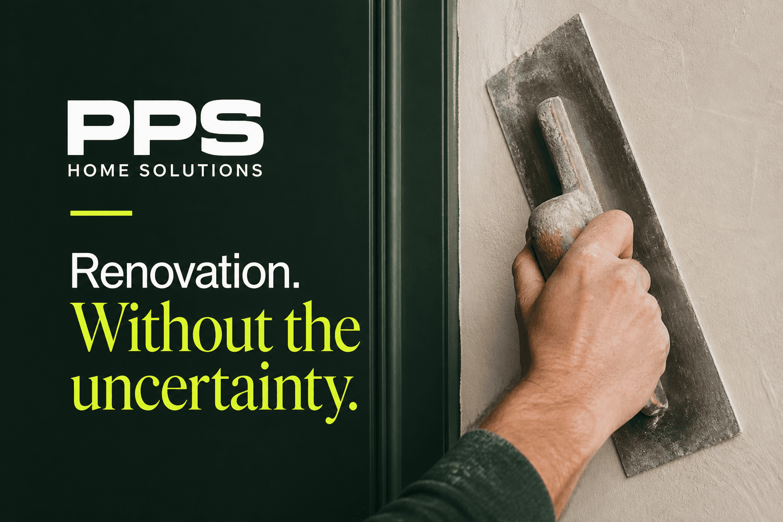 PPS Home Solutions renovation website