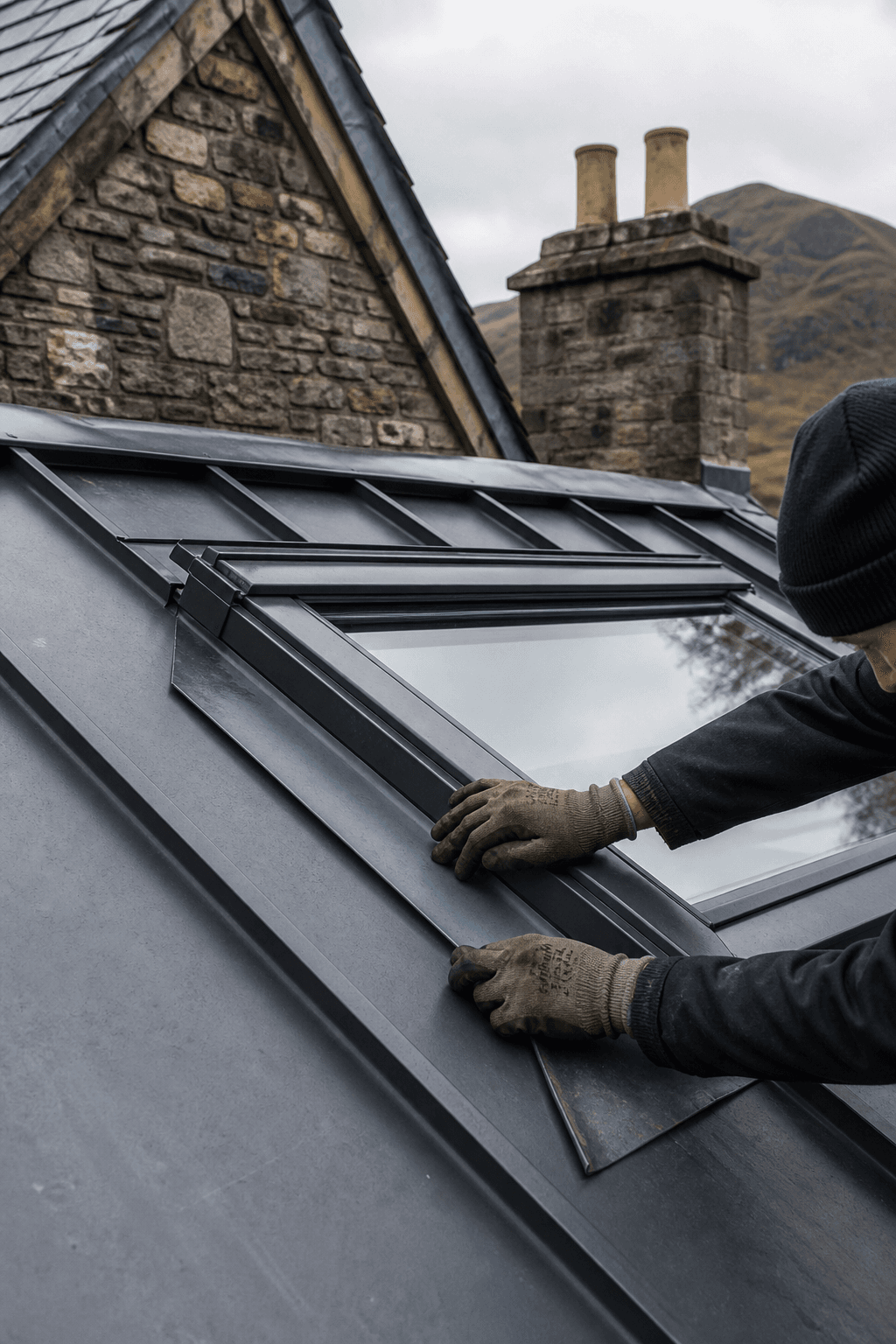 Roofing and rooflight concept for PPS Home Solutions