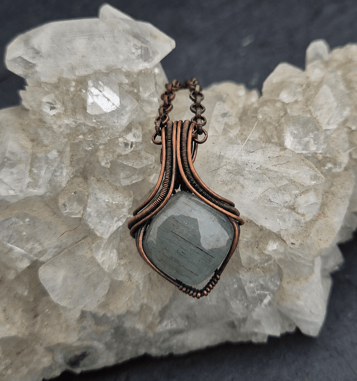 Aquamarine Pendant Instagram campaign post